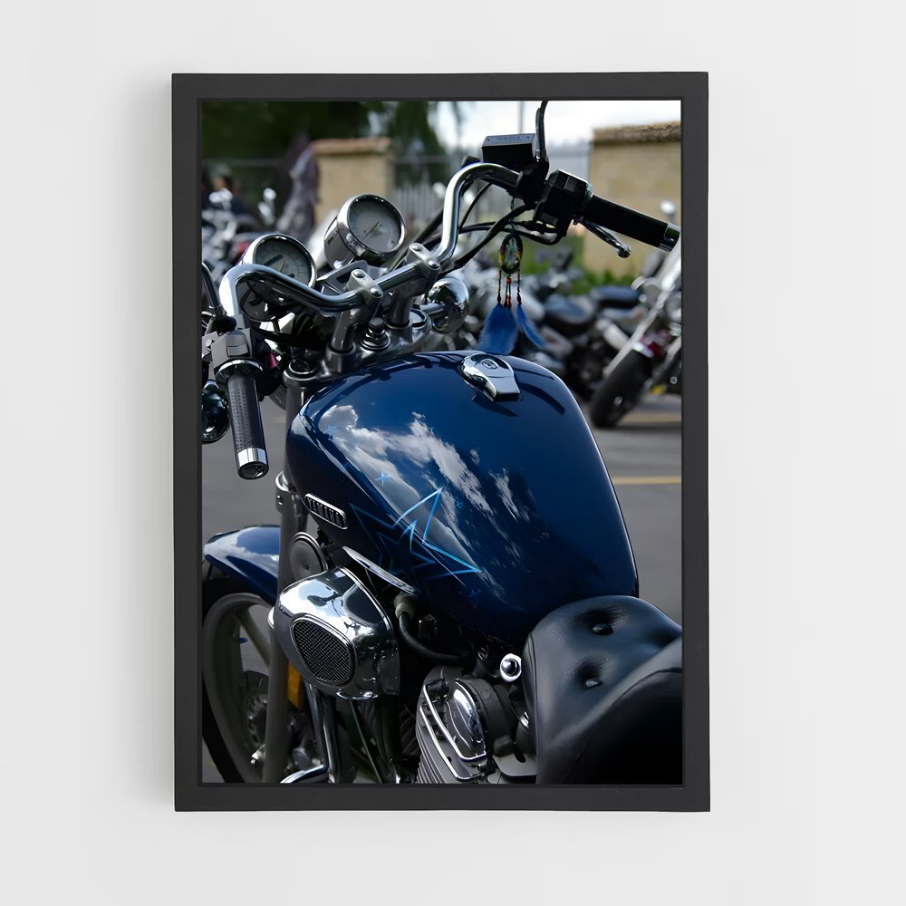 Poster Virago en Ville – affiche Yamaha (vue 2)